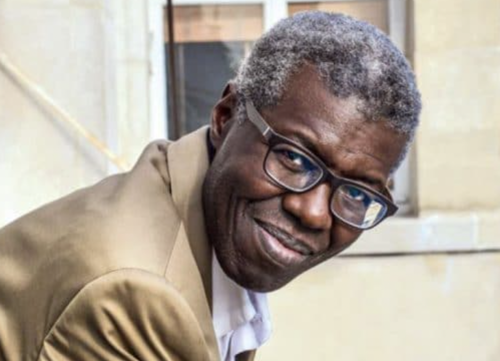 Headshot photo of Prof. Diagne in a tan jacket.