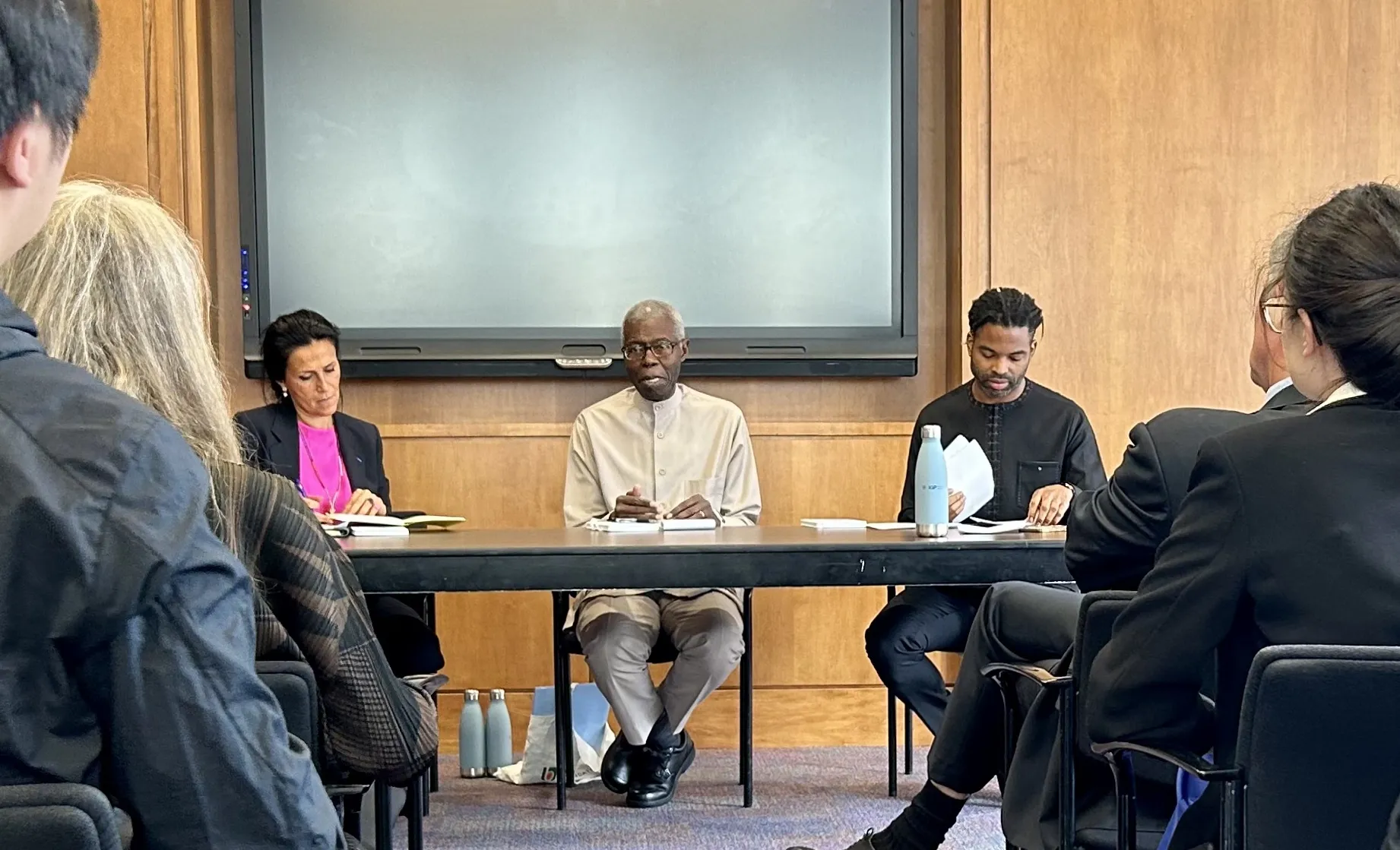  Professor Souleymane Bachir Diagne speaks at SIPA